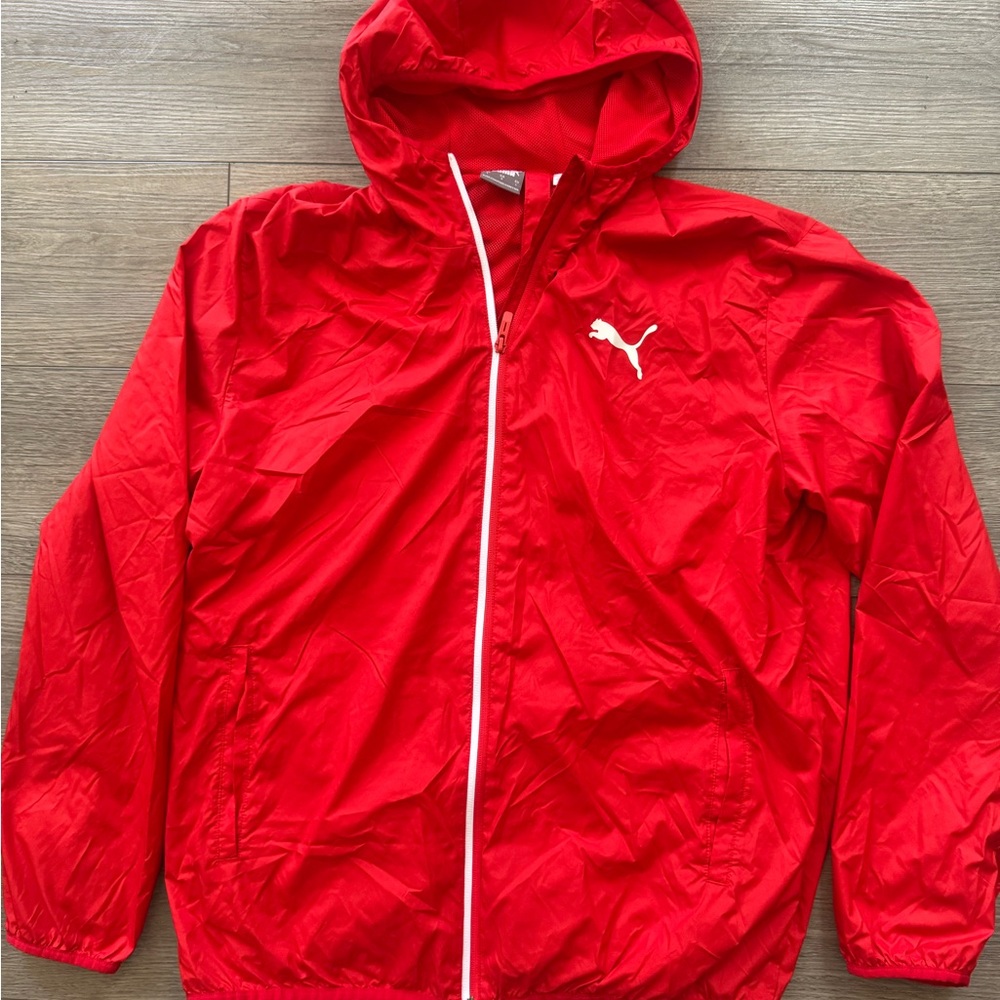 Puma Windbreaker size Large men
